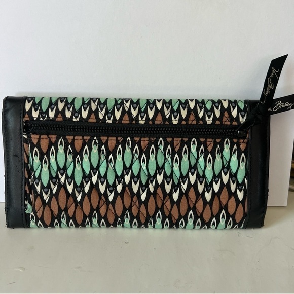 Vera Bradly Sierra Stream Trifold Wallet - Picture 4 of 11